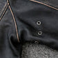 Men's Distressed Cowhide Leather Jacket Brown | Majestic Leather — side profile | Majestic Leather UK