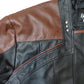 Women Biker - Star Trek Picard Jacket Seven of Nine Cosplay Jeri Ryan Real Leather Perforated Jacket — side profile | Majesti