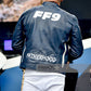 The Road To F9 Concert Vin Diesel Leather Jacket | Majestic Leather — collar detail | Majestic Leather UK