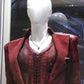 Scarlet-Witch Wanda Maximoff Long Women Leather Costume Jacket Coat
