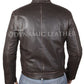 Contraband Mark Wahlberg's Mens Slim Fit REAL Cow Hide Leather Jacket-BNWT