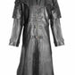 Men's Steampunk Gothic Leather Trench Coat Jacket Hugh Jackman Van Helsing Coat