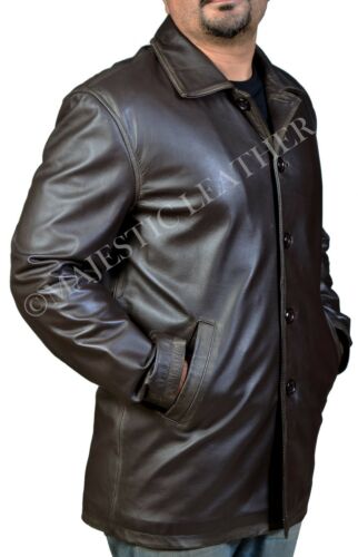 Supernatural Dean Winchester Cuir Vieilli Jacket-Bnwt-All Tailles Disponible