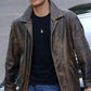 Supernatural Dean Winchester Cuir Vieilli Jacket-Bnwt-All Tailles Disponible