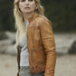 Once upon a time Emma Swan Season 4 Brown Leather Jacket