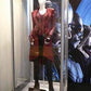 Scarlet-Witch Wanda Maximoff Long Women Leather Costume Jacket Coat