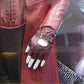Scarlet-Witch Wanda Maximoff Long Women Leather Costume Jacket Coat