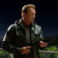Terminator Genisys Arnold Schwarzenegger Vero Giacca in pelle Nera