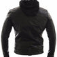 VESTE DE COURSE MOTO VESTE MOTARD EN CUIR DETACH capuche - Toutes les tailles
