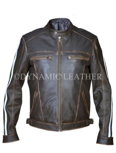 Leon Kennedy Resident Evil Vendetta Cuir Noir Veste-Neuve