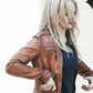 Once upon a time Emma Swan Season 4 Brown Leather Jacket