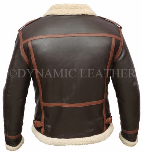 RESIDENT EVIL 4 Leon Kennedy Shearling Lederjacke