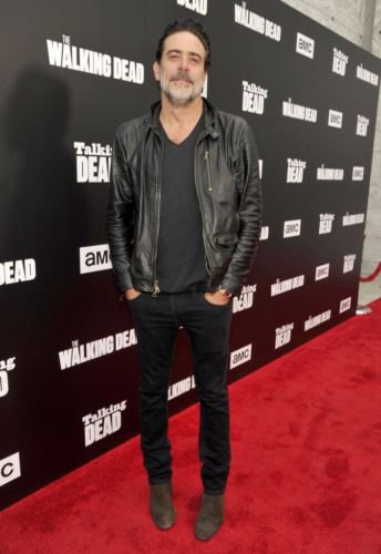 The Walking Dead, Negan , Jeffrey Dekan Morgan, schwarz, Lederjacke