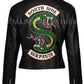 Women's Riverdale Southside Serpents Gang Jughead Jones Cole Sprouse Bike Jacket