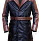 Jacob Frye Assassin's Creed Syndicate da Uomo, in pelle Cappotto Trench/Costume