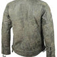 Uomo Vintage Deserto Giacca di pelle da Biker