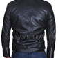 The Walking Dead Negan Jeffrey Dean Morgan Black Leather Jacket