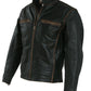 Motero Chaqueta de cuero Motera Vintage Viejo brown-bnwt