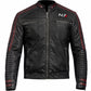 Mass Effect 3 - N7 Commander Pasteur Élégant Veste Cuir Moto