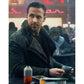 Blade Runner 2 Ryan Gosling Faux Shearling Real Black Leather Long Coat