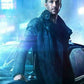 Blade Runner 2 Ryan Gosling Faux Shearling Real Black Leather Long Coat