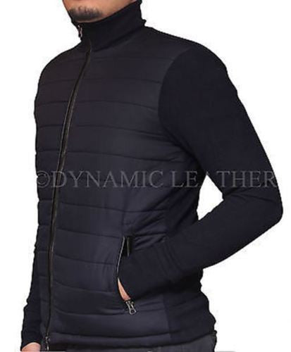 SPECTRE James Bond knitted sleeve bomber jacket - Daniel Craig Bomber Jacket