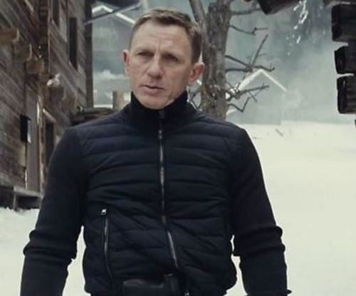SPECTRE James Bond knitted sleeve bomber jacket - Daniel Craig Bomber Jacket