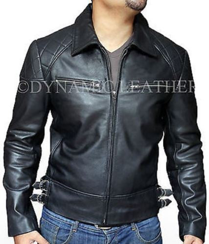 T5 Terminator Genisys Arnold Schwarzenegger Genuine Leather Jacket