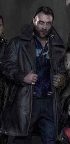 Suicide Squad, Jai Courtney, Captain Boomerang, Real Leather Coat
