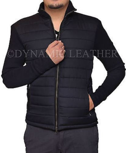 SPECTRE James Bond knitted sleeve bomber jacket - Daniel Craig Bomber Jacket