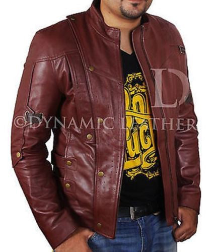 Guardians Of The Galaxy,Peter Quill,Star Lord,Chris Pratt,leather Jacket-BNWT