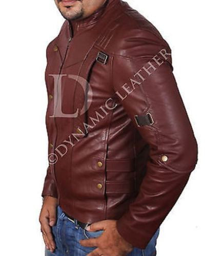 Guardians Of The Galaxy,Peter Quill,Star Lord,Chris Pratt,leather Jacket-BNWT