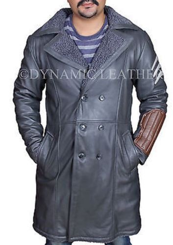 Suicide Squad, Jai Courtney, Captain Boomerang, Real Leather Coat