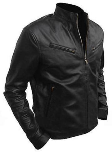 Men's Fast And Furious 6 Vin Diesal Leather Jacket