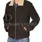 THE WALKING DEAD RICK GRIMES - ANDREW LINCOLN 100% SUEDE LEATHER JACKET-BNWT