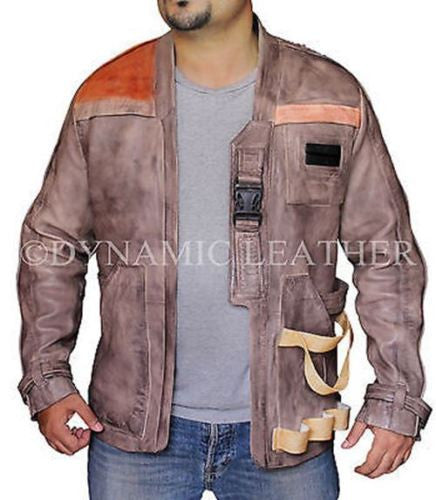 Star Wars - The Force Awakens Finn John Boyega Leather Jacket