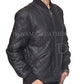 David Beckham Mens GENUINE quilted leather bomber jacket-BNWT