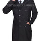 DAVID BECKHAM DOUBLE BREASTED WOOLEN LONG COAT, TRENCH COAT, PEA COAT-BNWT