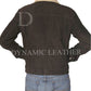 THE WALKING DEAD RICK GRIMES - ANDREW LINCOLN 100% SUEDE LEATHER JACKET-BNWT