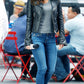 New Women's Megan Fox Brando Black  Celebrity wear Real Leather Jacket