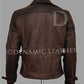 Avenger Captain America Brown Biker Genuine Costume Leather Jacket Chris Evans BNWT
