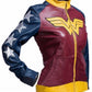 Wonder Woman Adrianne Palicki Costume Stylish Ladies Leather Jacket