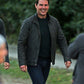 TOM CRUISE JACK REACHER NEVER GO BACK REAL LEATHER JACKET