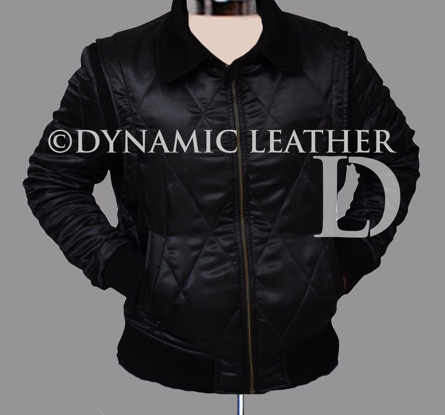 Slim Fit Drive Biker Rider Trucker Hot Ryan Gosling Jacke Bestickter Skorpion