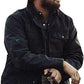 Men's Yellowstone Cole Hauser Rip Wheeler Stylish Denim Black Suede Jacket