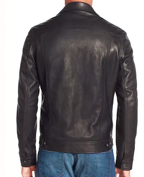 Tom Holland Uncharted Black Leather Jacket
